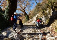 Στο παλίο μονοπάτι από γέφυρα Κουιάσσας προς Καλαρρύτες
