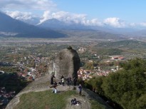 Η θέα από το Άγιο Πνεύμα προς το Καστράκι