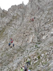 Η ανάβαση από το λούκι του Μύτικα